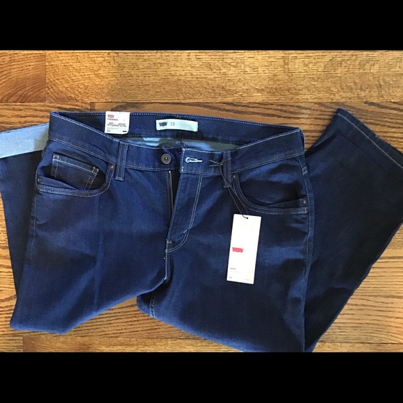 Levi’s 501 dark blue Capri jeans - Picture 3 of 3